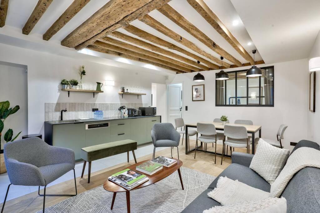 Magnifique Appartement Pour 6 - Montorgueil Париж Экстерьер фото