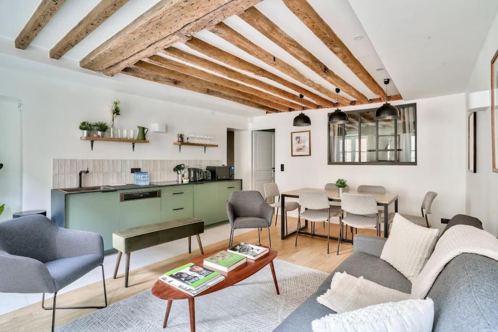 Magnifique Appartement Pour 6 - Montorgueil Париж Экстерьер фото