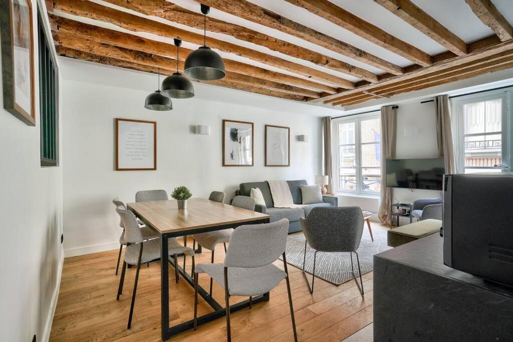 Magnifique Appartement Pour 6 - Montorgueil Париж Экстерьер фото